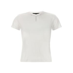 Y/PROJECT White Viscose Women's T-Shirt